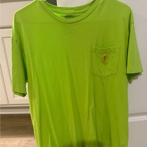 Polo by Ralph Lauren Neon Lime Pocket Tee